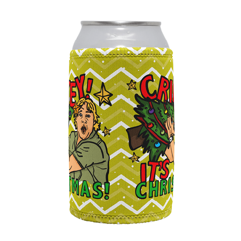 Crikey It’s Christmas 🐊🎄- Stubby Holder