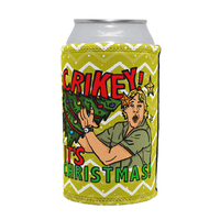 Crikey It’s Christmas 🐊🎄- Stubby Holder