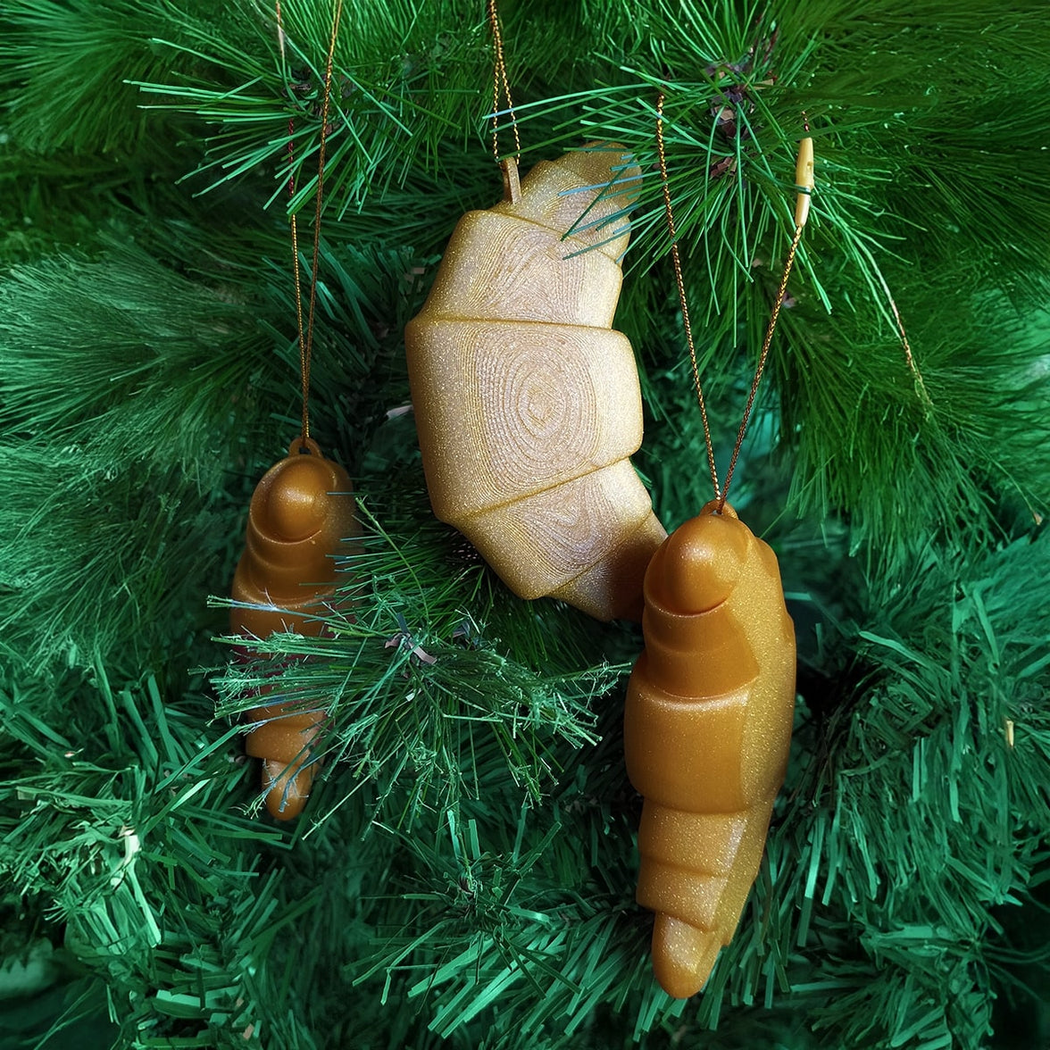 Croissant 🥐 - Christmas Ornament