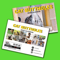 Cute Cat Butts 🐱🍑 - 2026 Calendar