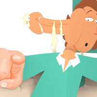 D*ck Head 🖕- 3D Inappropriate Greeting Card