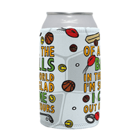 Dad's Balls 🏈⚽ - Stubby Holder