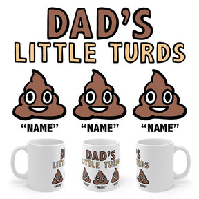 Dad's Little 💩's - Personalised Coffee Mug