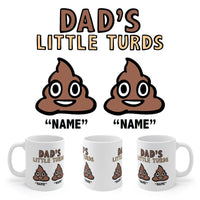 Dad's Little 💩's - Personalised Coffee Mug