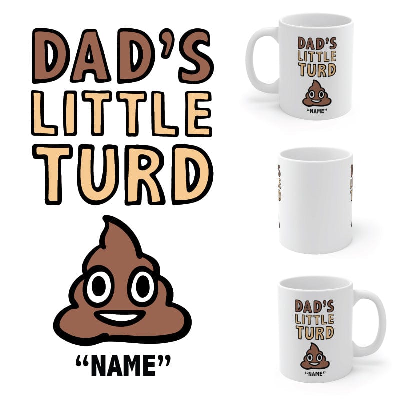 Dad's Little 💩's - Personalised Coffee Mug