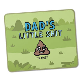 Dad's Little 💩's - Personalised Mouse Pad