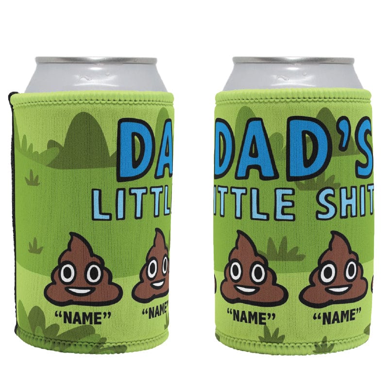 Dad's Little 💩's - Personalised Stubby Holder