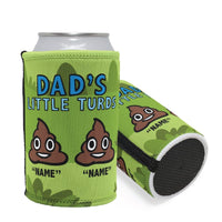 Dad's Little 💩's - Personalised Stubby Holder
