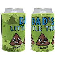 Dad's Little 💩's - Personalised Stubby Holder