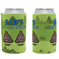 Dad's Little 💩's - Personalised Stubby Holder