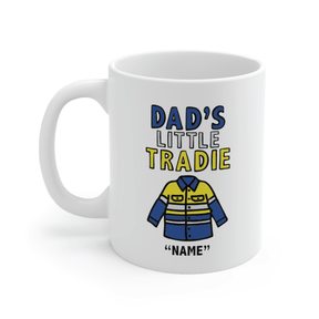 Dad's Little Tradies🚧 - Personalised Coffee Mug