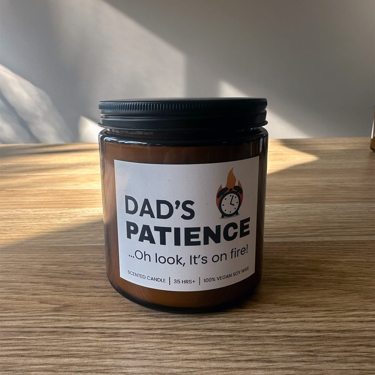 Dad's Patience 🕰️🔥 - Fathers Day Scented Candle