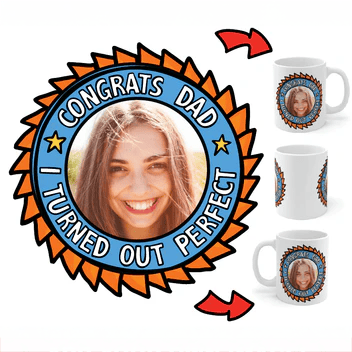 Dad's Perfect Child 💸 - Personalised Coffee Mug