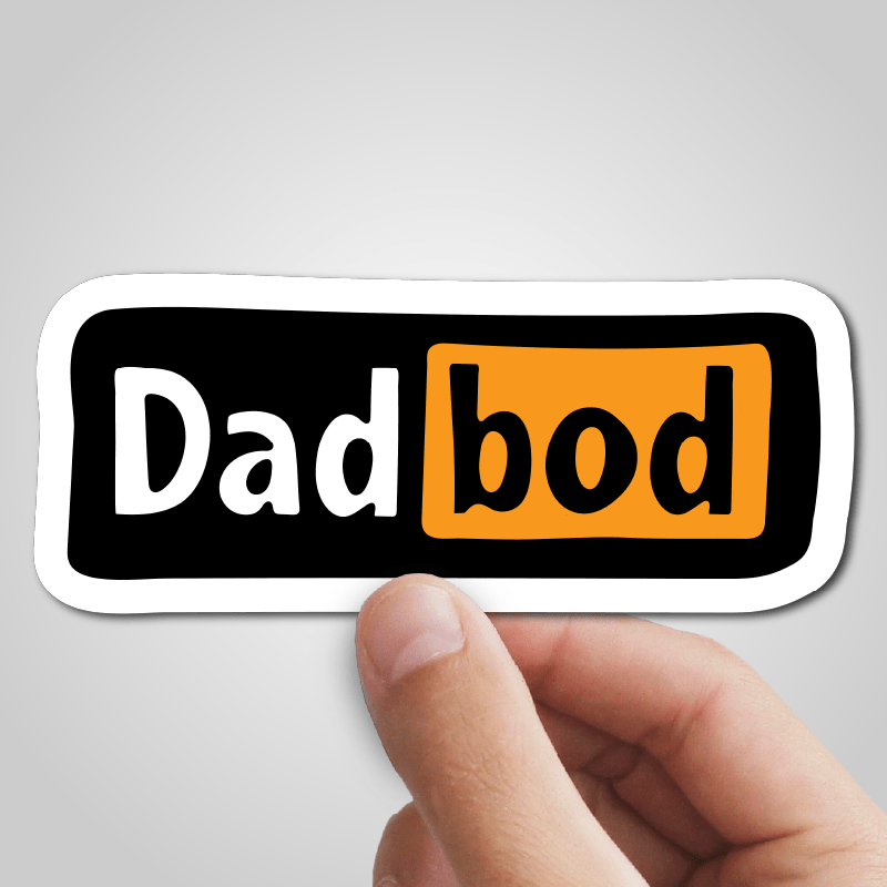 DadBod Logo 💻🧻 - Sticker