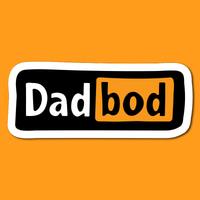 DadBod Logo 💻🧻 - Sticker