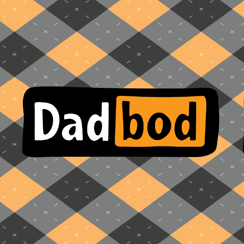 DadBod Logo 💻🧻 - Stubby Holder