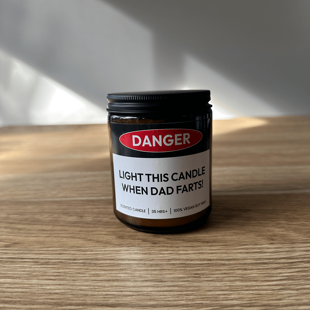 Danger when Dad farts💨❗- Fathers Day Scented Candle