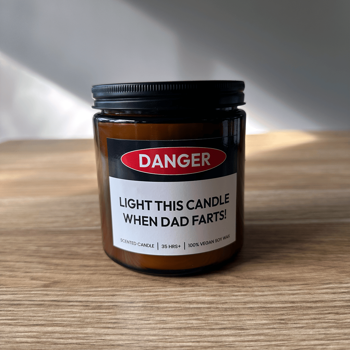 Danger when Dad farts💨❗- Fathers Day Scented Candle