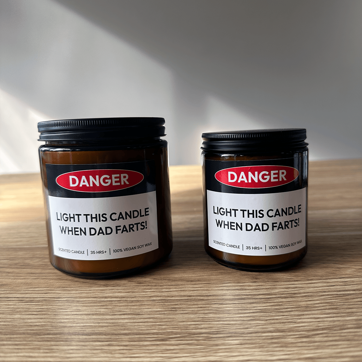 Danger when Dad farts💨❗- Fathers Day Scented Candle