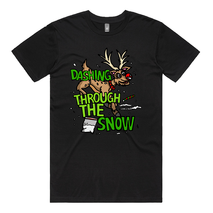 Dashing Through The Snow ❄️🦌 - Men's T Shirt