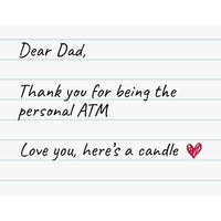 Dear Dad 💲🥰 - Fathers Day Scented Candle
