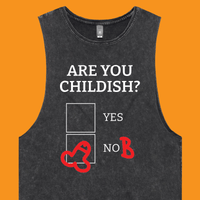 Definitely Not Childish 📋🖕 - Tank