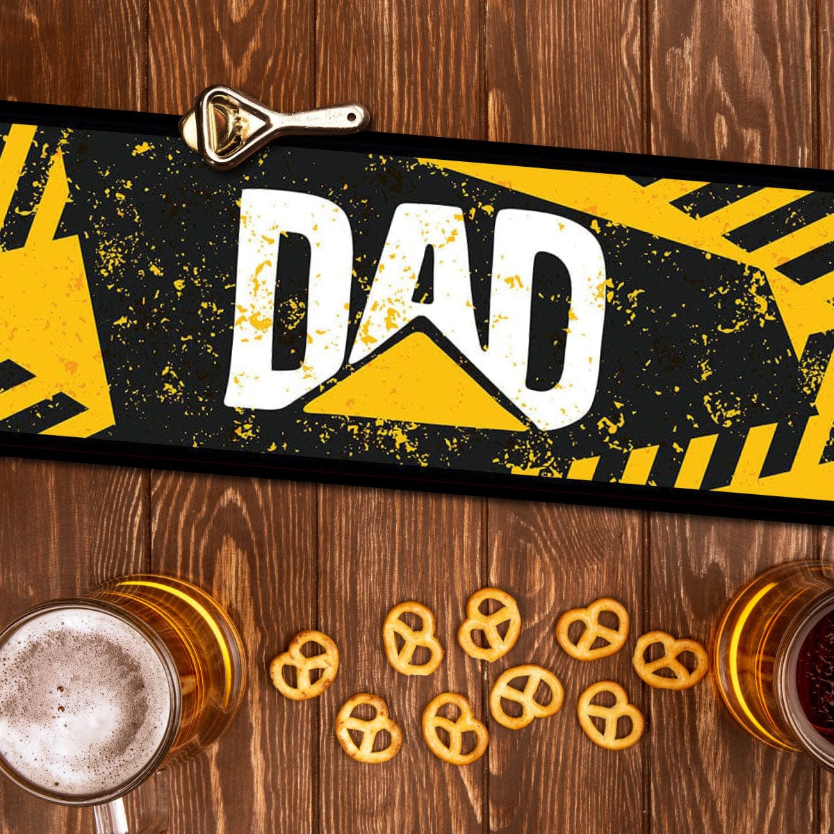 Dirt Dad 🚧🏗  - Large Bar Mat