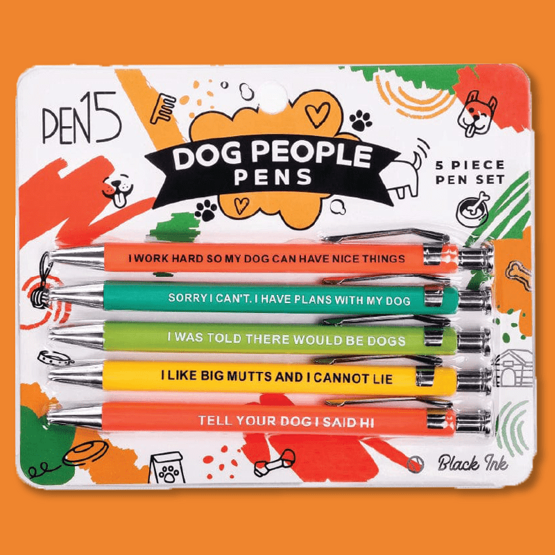 Dog People Pens 🐶🖊️ - Funny Pens