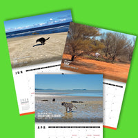 Dogs Pooping in Beautiful 'Australian' Places 💩🐶 - 2025 Calendar