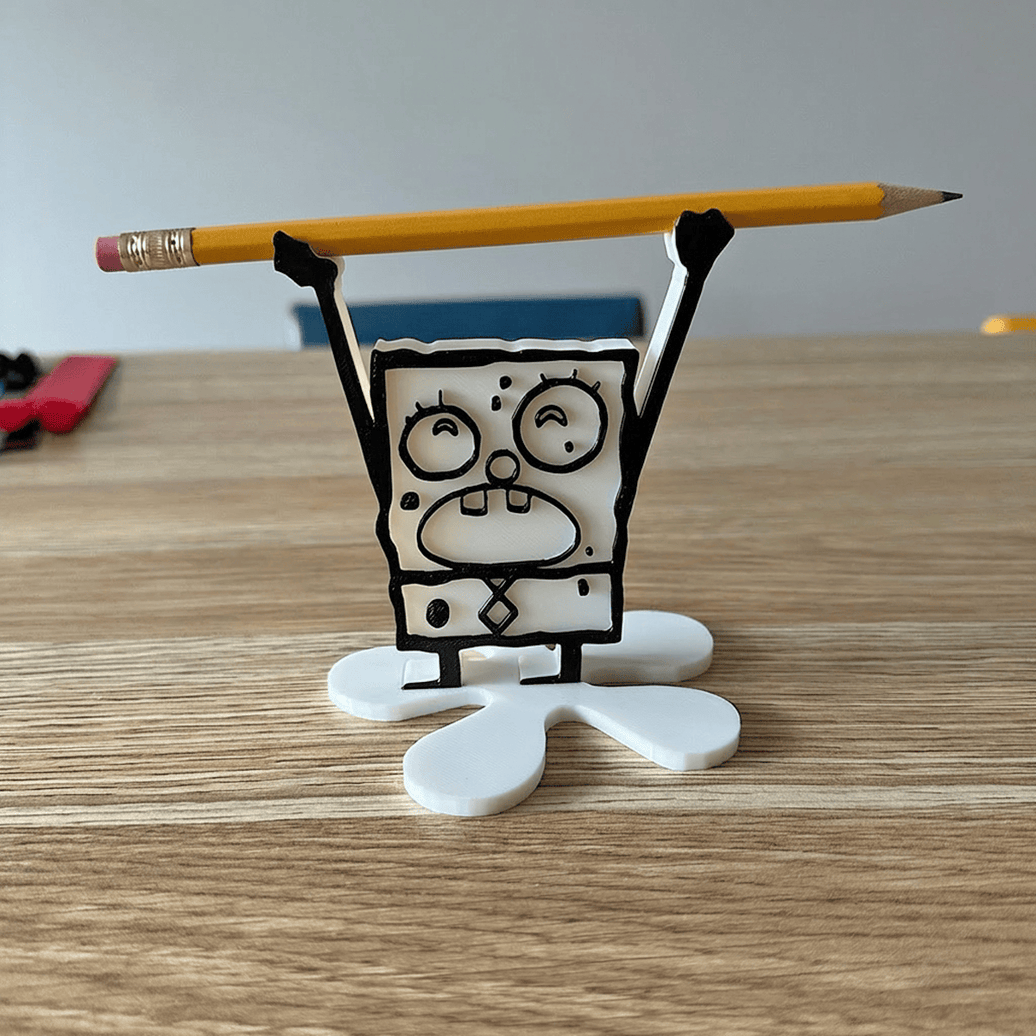 Doodles Bob ✏️🟨 - Pen Holder