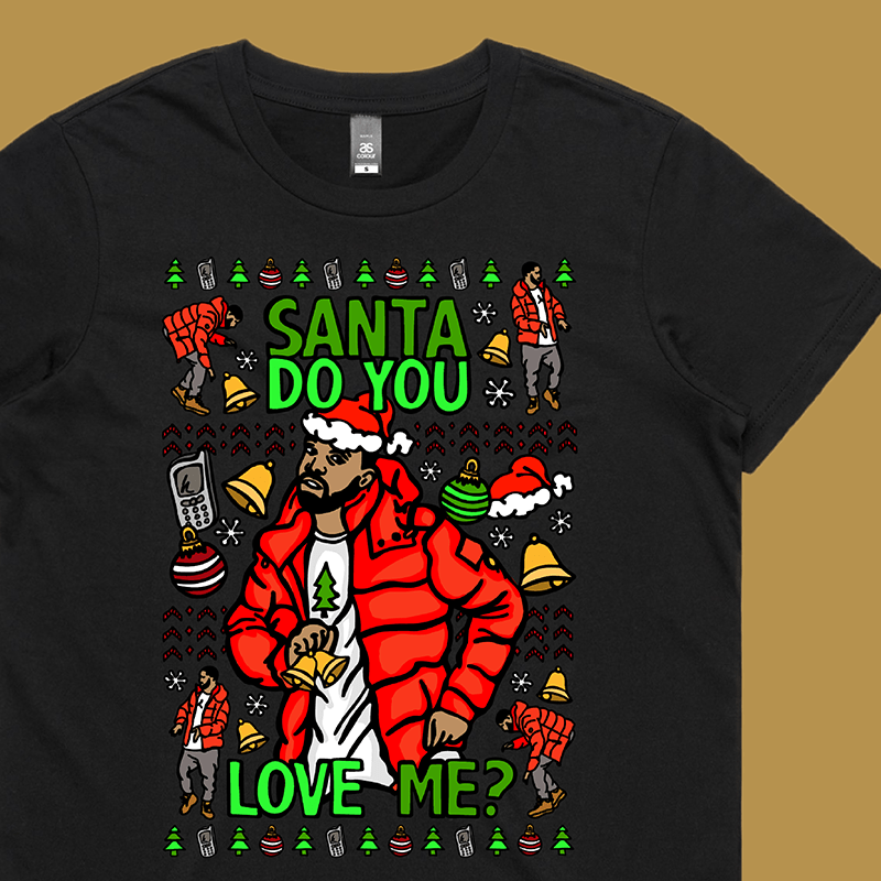 Drake Festive Bling 📱🎄🎵 - Women's T Shirt