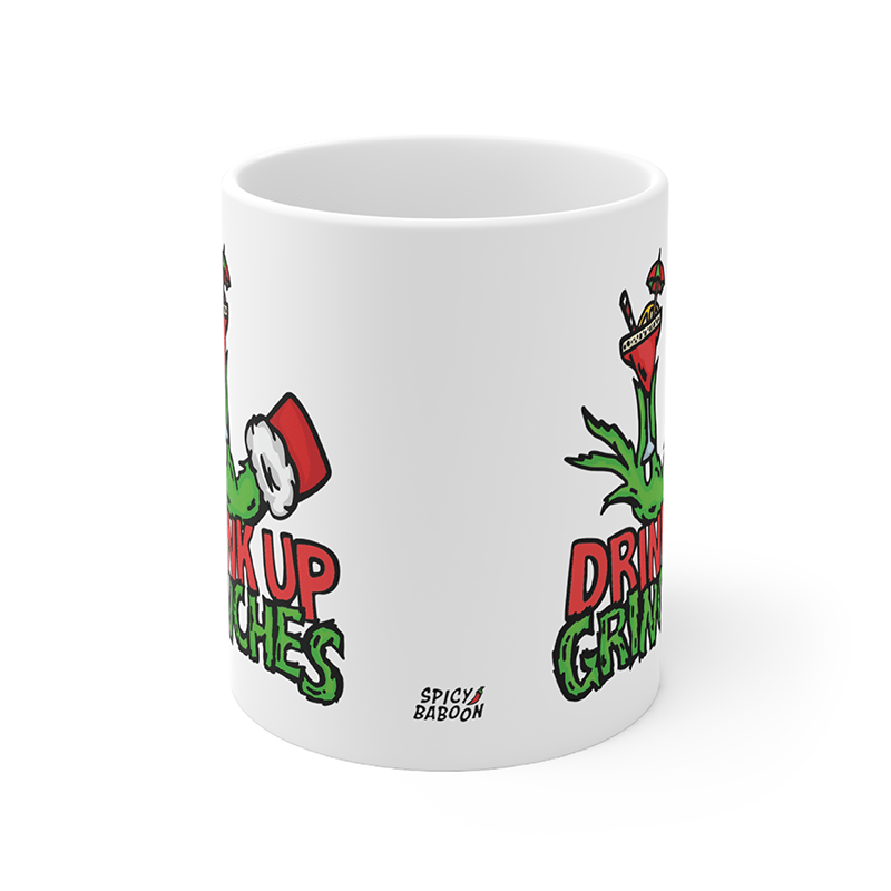 Drink Up Grinches 😈🎄 - Coffee Mug