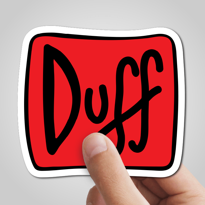 Duff π¨βπ¦²π» - Sticker