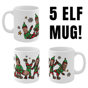 Elf Yourself 😜🎄- Personalised Coffee Mug