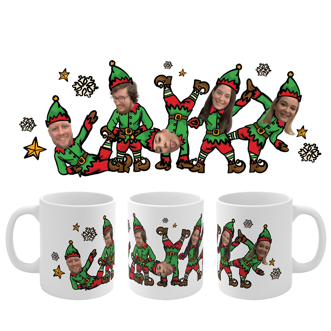 Elf Yourself 😜🎄- Personalised Coffee Mug