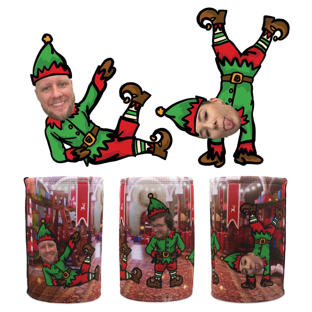 Elf Yourself 😜🎄- Personalised Stubby Holder