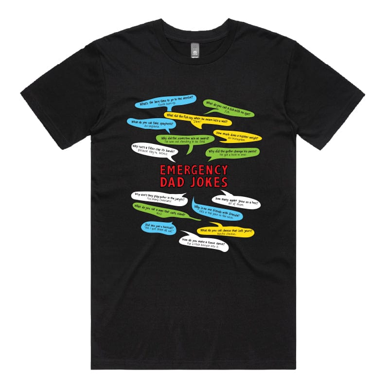 Emergency Dad Jokes 🚨 – Mens T Shirt