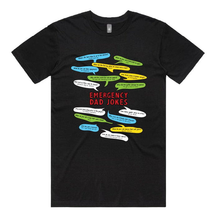 Emergency Dad Jokes 🚨 – Mens T Shirt