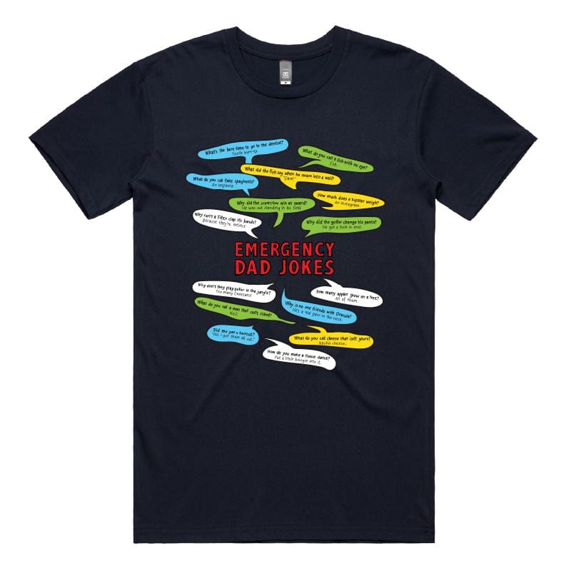 Emergency Dad Jokes 🚨 – Mens T Shirt
