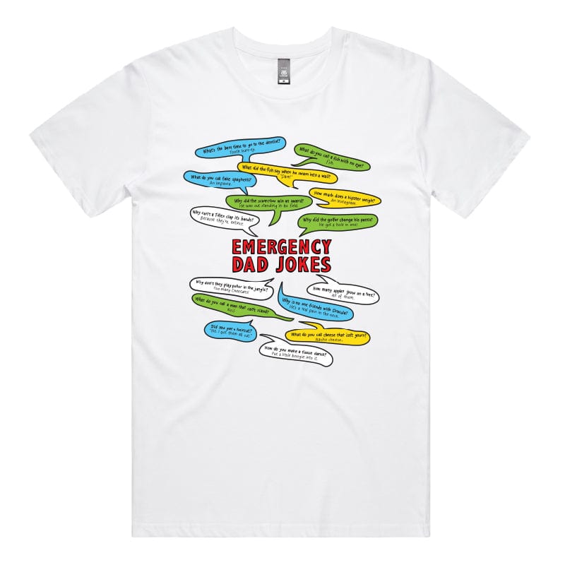 Emergency Dad Jokes 🚨 – Mens T Shirt