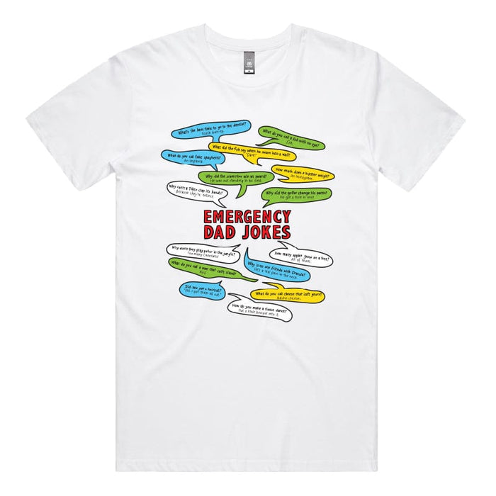 Emergency Dad Jokes 🚨 – Mens T Shirt