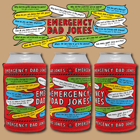 Emergency Dad Jokes 🚨 – Stubby Holder