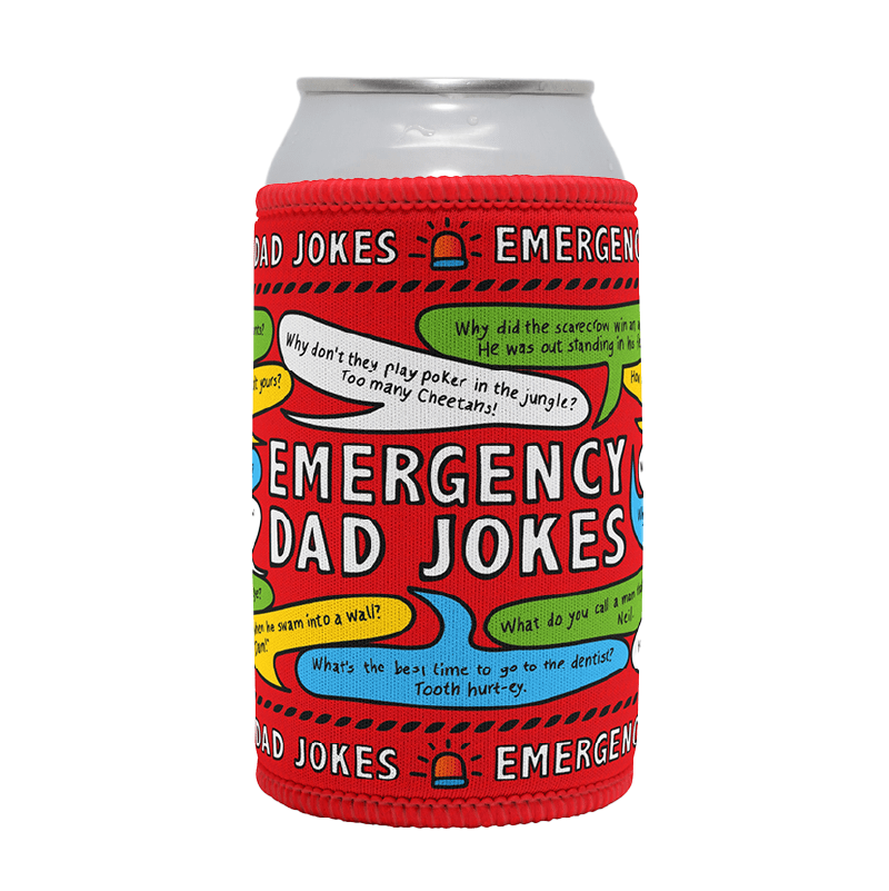Emergency Dad Jokes 🚨 – Stubby Holder