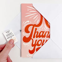Endless High-Pitched Thank You 🍦🔊 - Joker Greeting Prank Card (Glitter + Sound)