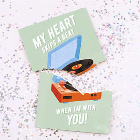Endless Never Gonna Give You Up Valentines ❤️🔊 - Joker Greeting Prank Card (Glitter + Sound)