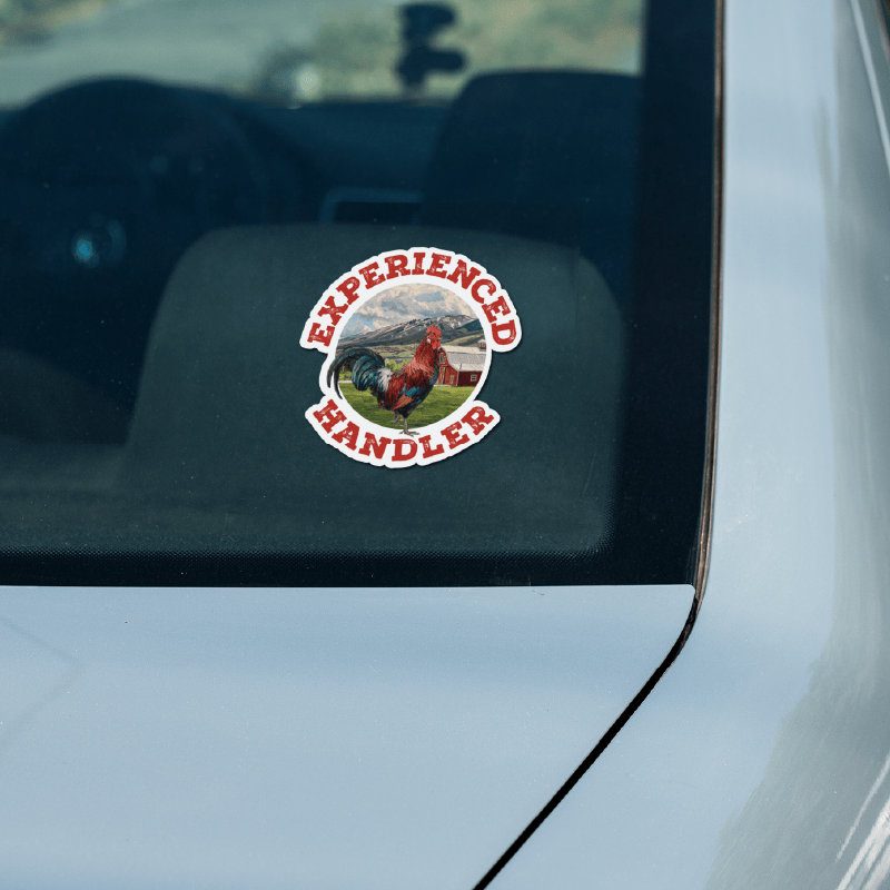 Experienced 🐔 Handler - Sticker