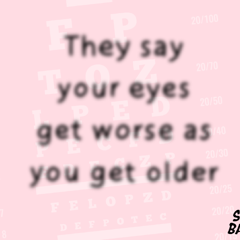 Eyes Get Worse... 👓❌ – Stubby Holder