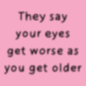 Eyes Get Worse... 👓❌ – Tank