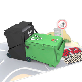 F*cking Rubbish 🗑🔥💅 - 3D Inappropriate Greeting Card