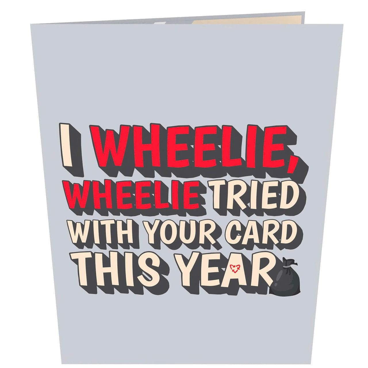 F*cking Rubbish 🗑🔥💅 - 3D Inappropriate Greeting Card